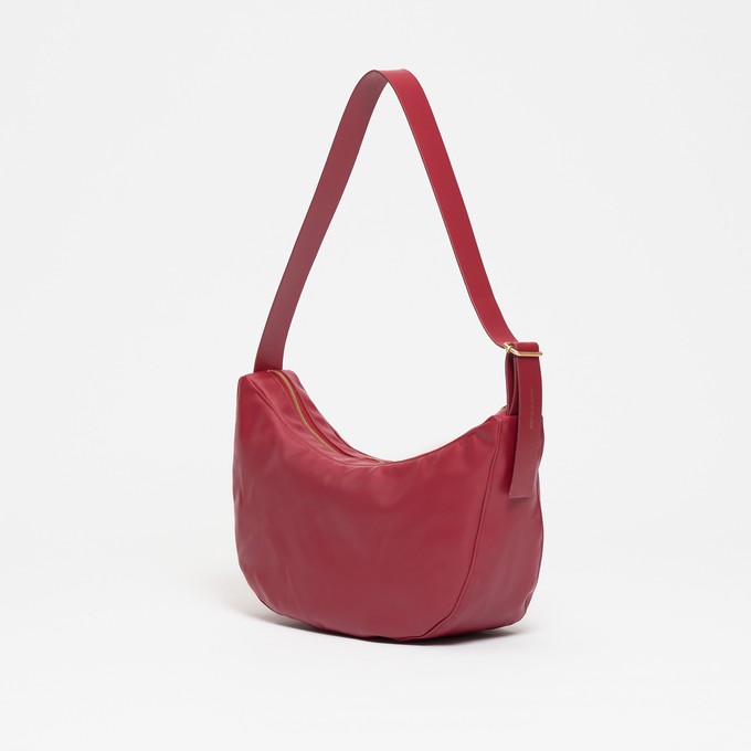 Half Moon Bag - Cherry Red from Souleway