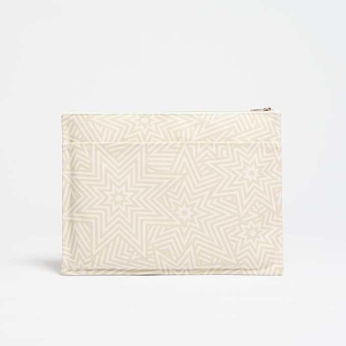 SbS Laptop Sleeve - Star Explosion White from Souleway
