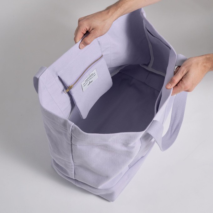 Beach Bag - Soft Lavender from Souleway