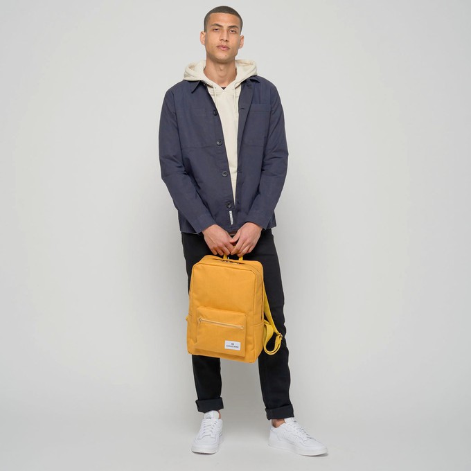 Mustard yellow herschel backpack clearance