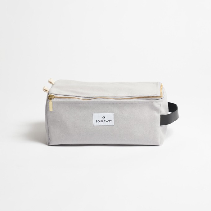 Classic Washbag L - Dust Grey from Souleway