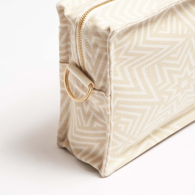 SbS Toiletry Bag M - Star Explosion White from Souleway