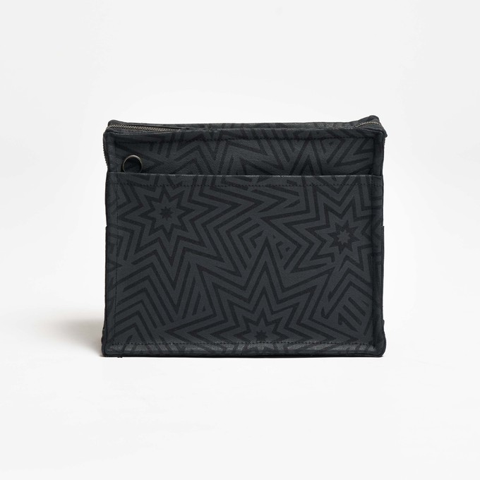 SbS Toiletry Bag M - Star Explosion Black from Souleway