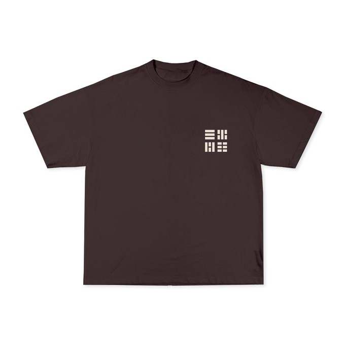 SSEOM X SEOUL BROWN TEE from SSEOM BRAND