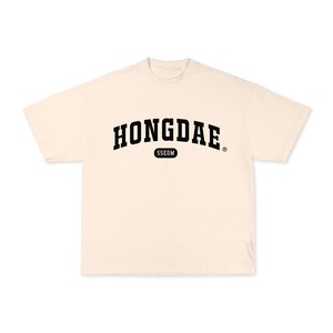 HONGDAE BLACK TEE from SSEOM BRAND