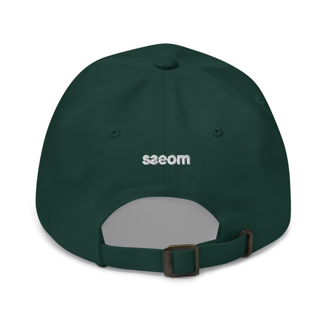 MUKBANG GREEN DAD HAT from SSEOM BRAND