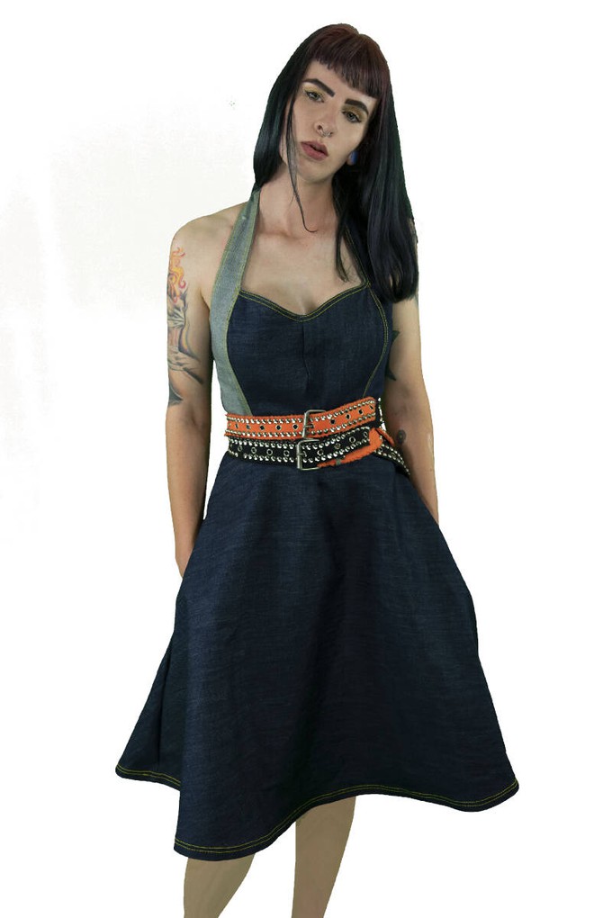 Dress Denim Galore from Stephastique