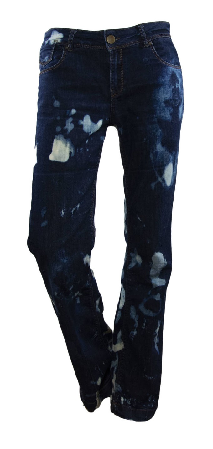 Splatter Print Jeans from Stephastique