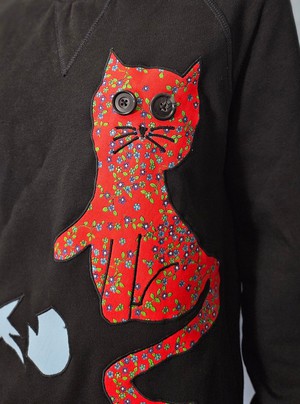 Bad Cat Sweater Black Size M from Stephastique