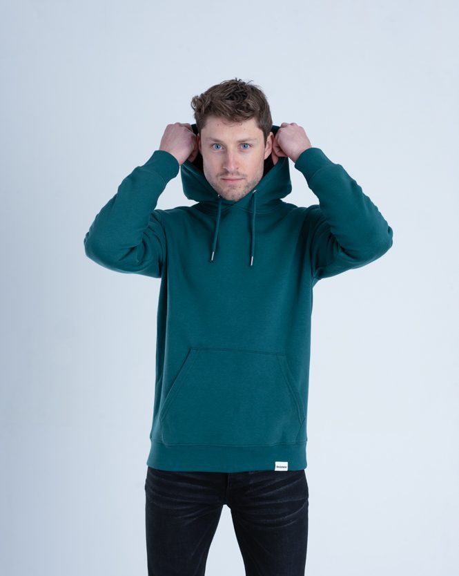 Premium Organic Hoodie Deep Green from Stricters