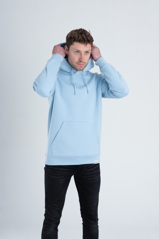 Premium Organic Hoodie Sky Blue from Stricters