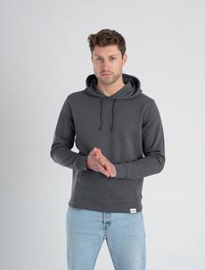 Organic Hoodie Anthracite via Stricters