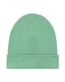 Organic Rib Beanie Mint Green via Stricters