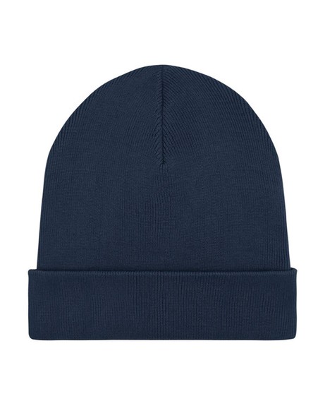 Organic Rib Beanie Navy from Stricters