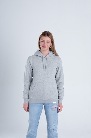 Premium Organic Hoodie Heather Grey from Stricters