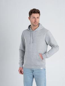 Organic Hoodie Heather Grey via Stricters