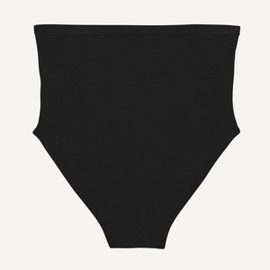 Organic Cotton Maternity Above-Belly Brief in Carbon from Subset