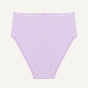 Organic Cotton High-Rise Brief in Petal from Subset