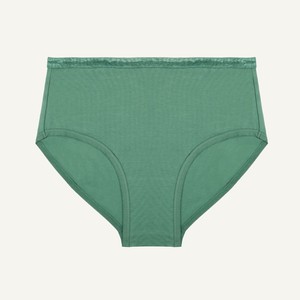 Organic Cotton Mid-Rise Brief in Willow from Subset