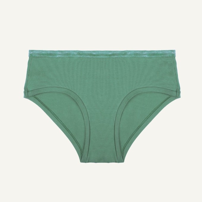 Organic Cotton Mid-Rise Hipster in Willow from Subset