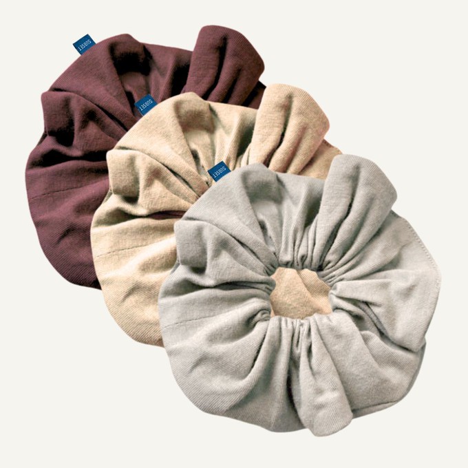 The Scrap Scrunchie 3-Pack in Neutrals from Subset