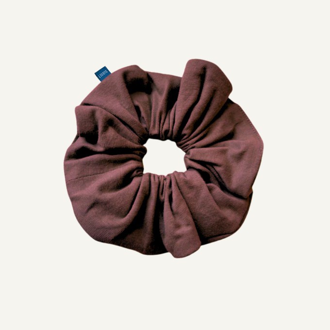 The Scrap Scrunchie in Cacao from Subset