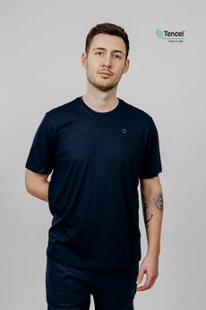 Skagerrak Tencel® Tee Navy via Superstainable