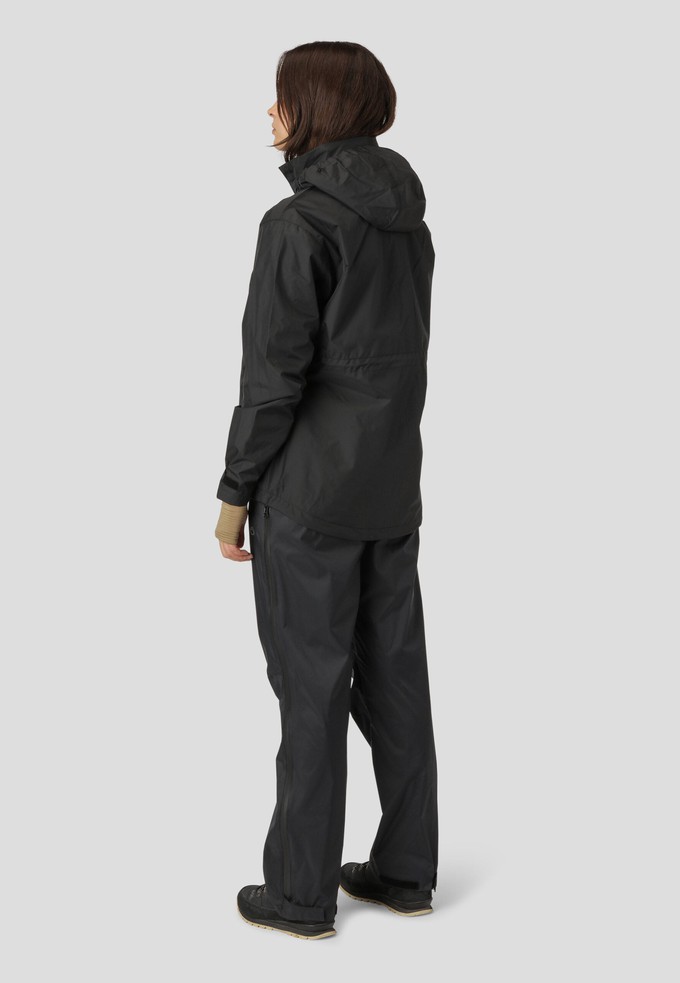 Fota Packable Jacket Black from Superstainable