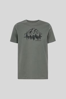 Fort Langley Tee Lark Green via Superstainable