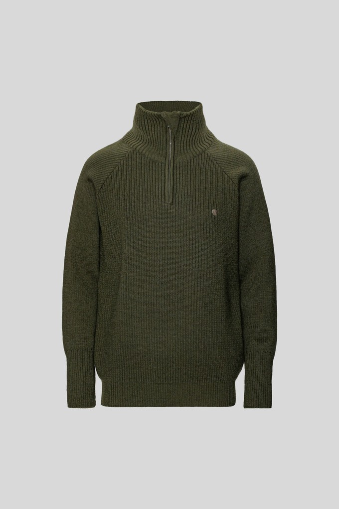 Hven Half Zip Knit from Superstainable