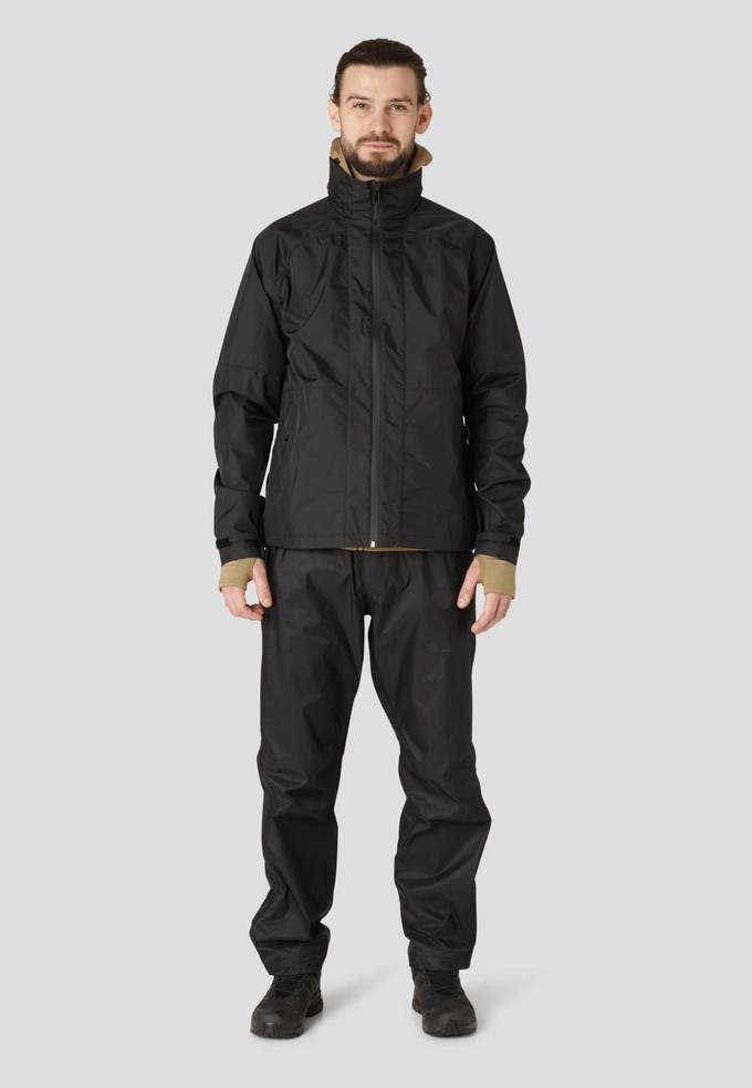 Lota Packable Jacket Black from Superstainable