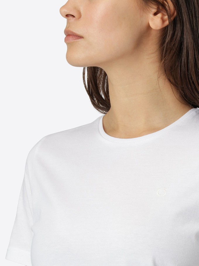 Mulroe Tee White from Superstainable