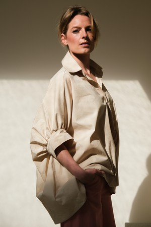 Duurzame Blouse | Katoen Crème from Sûr Atelier