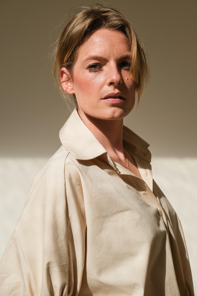 Duurzame Blouse | Katoen Crème from Sûr Atelier