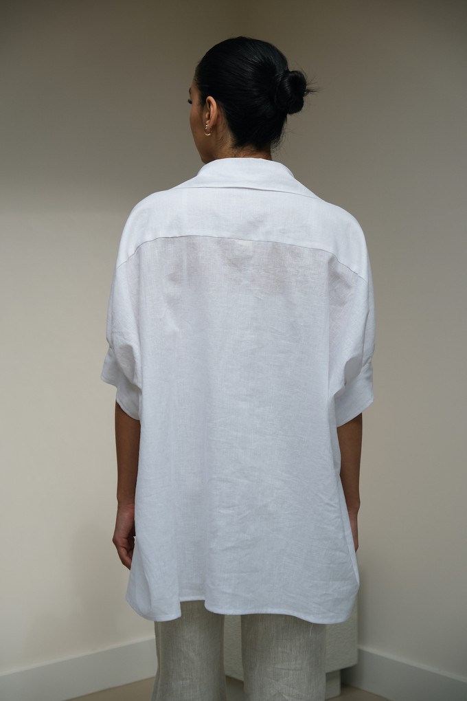 Duurzame Blouse | Linnen Wit from Sûr Atelier