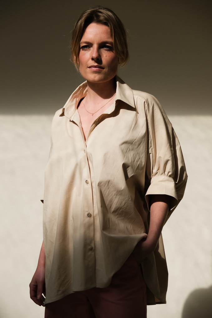 Duurzame Blouse | Katoen Crème from Sûr Atelier
