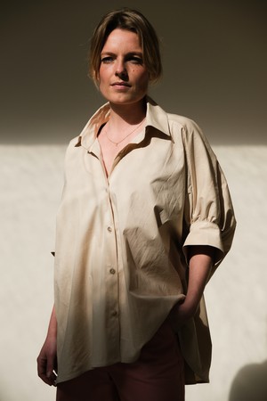 Duurzame Blouse | Katoen Crème from Sûr Atelier