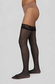 Siv Lace Stay-Ups via Swedish Stockings