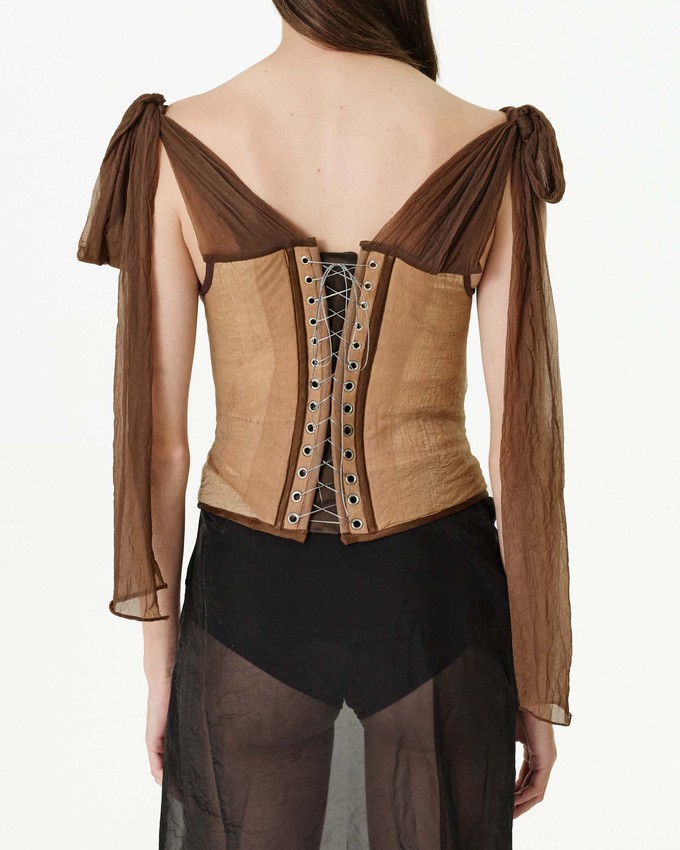 Shrunken Stockings Corset from Swedish Stockings