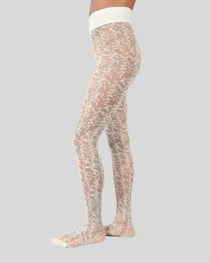 Lo Lace Tights from Swedish Stockings