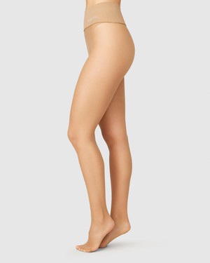 Beata Seamless Tights from Swedish Stockings