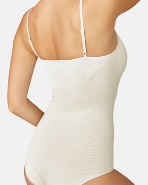 Barbro Ribbed Body from Swedish Stockings