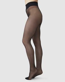 Malva Ladder Resistant Tights via Swedish Stockings