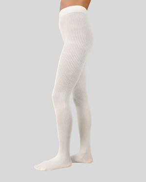 Zoe Ribbed Tights from Swedish Stockings