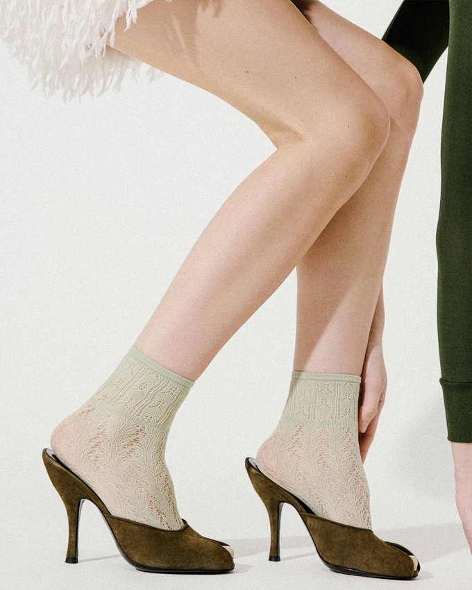 Erica Crochet Socks from Swedish Stockings
