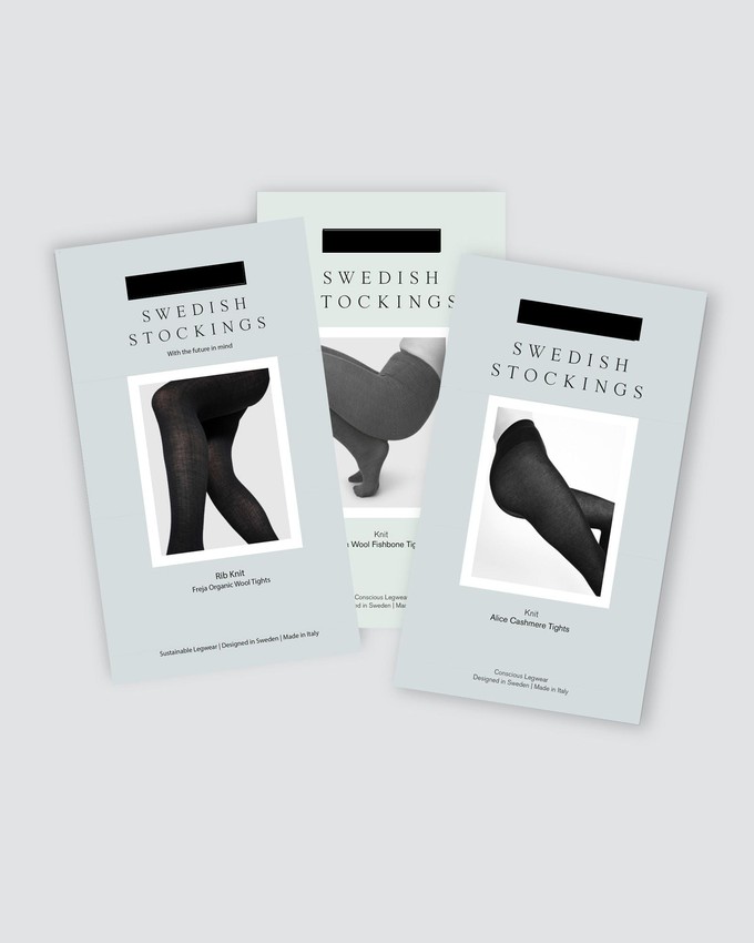 3-Pack Wool Tights from Swedish Stockings