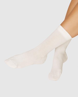 My Organic Cotton Rib Socks from Swedish Stockings