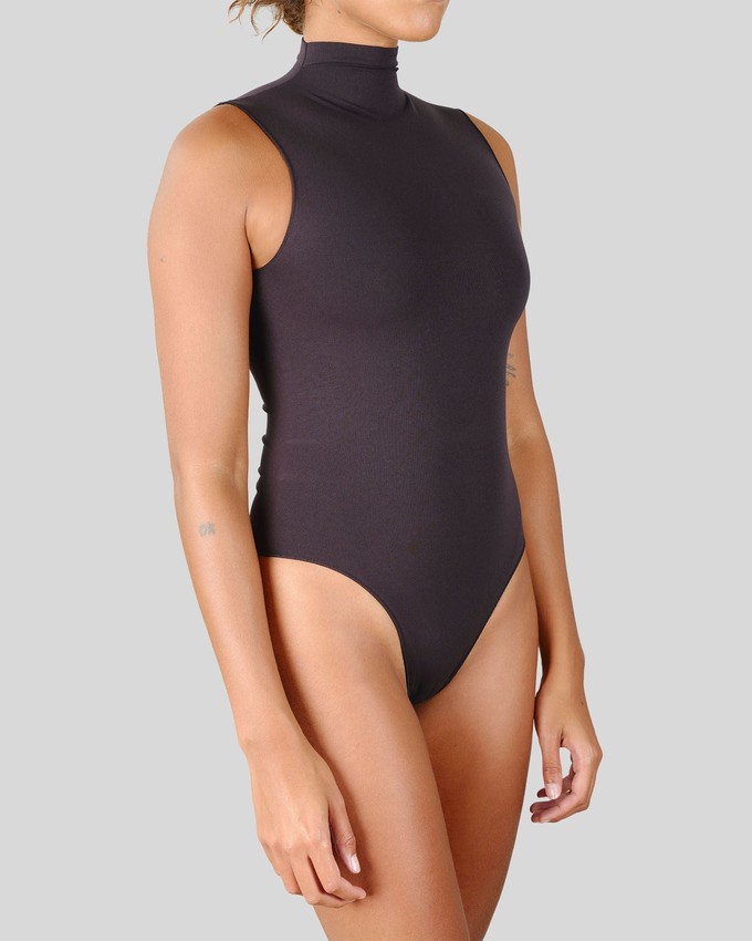 Idun Mock Neck Thong Body from Swedish Stockings