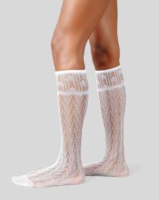 Erica Crochet Knee-Highs via Swedish Stockings