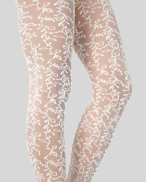 Lo Lace Tights from Swedish Stockings